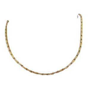 CADENA ESLABON ENTRELAZADO 47CM