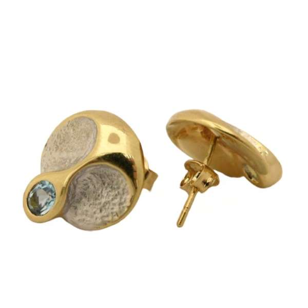 PENDIENTES BICOLOR