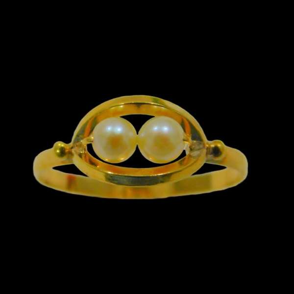 ANILLO MINI PERLAS CENTRALES T 12