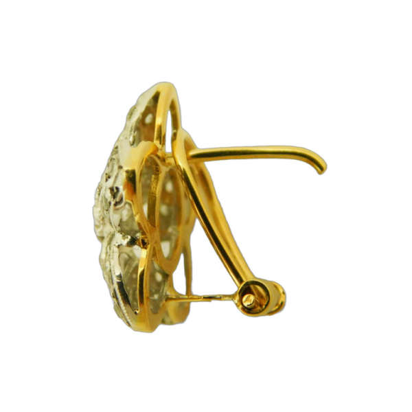 PENDIENTES DISEÑO FLOR