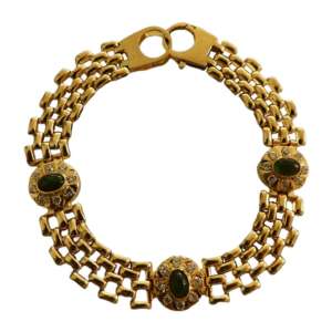 PULSERA PANTHER PIEDRAS VERDES