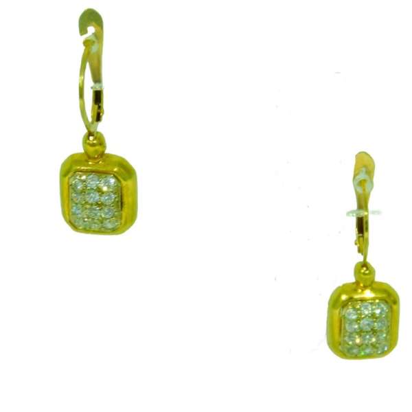 PENDIENTES CIERRE CATALAN RECTANGULARES