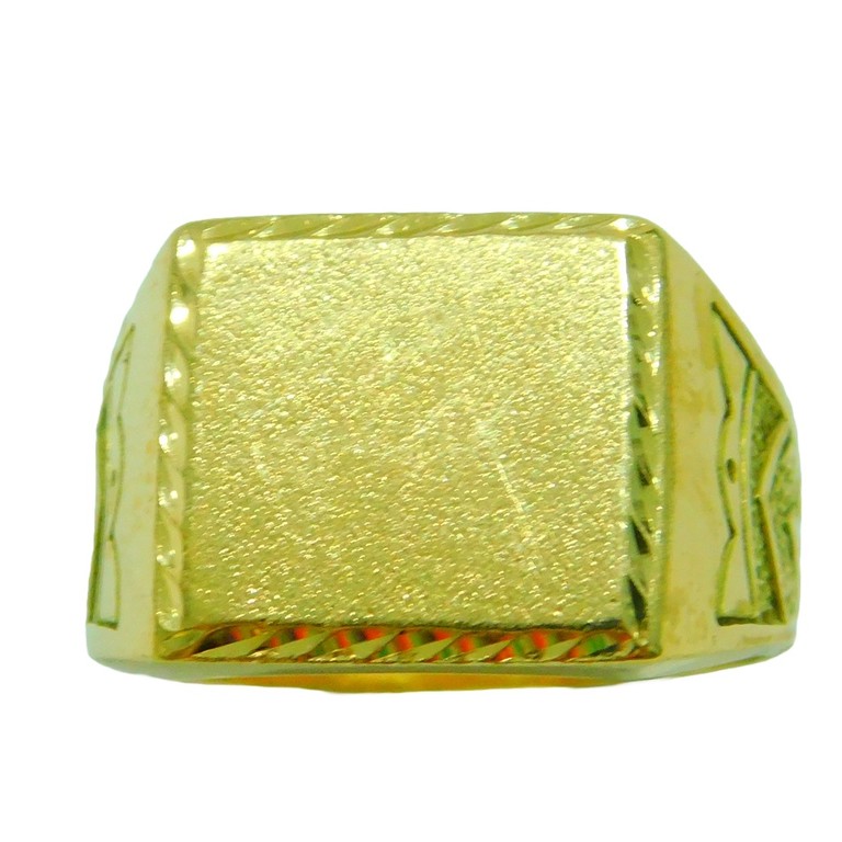 ANILLO TIPO SELLO RECTANGULAR