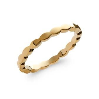 ANILLO PLAQUE ORO 750. 3 MICRAS TALLA-16 (DABRA)