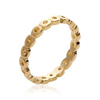 ANILLO PLAQUE ORO 750. 3 MICRAS TALLA-12 (DABRA)