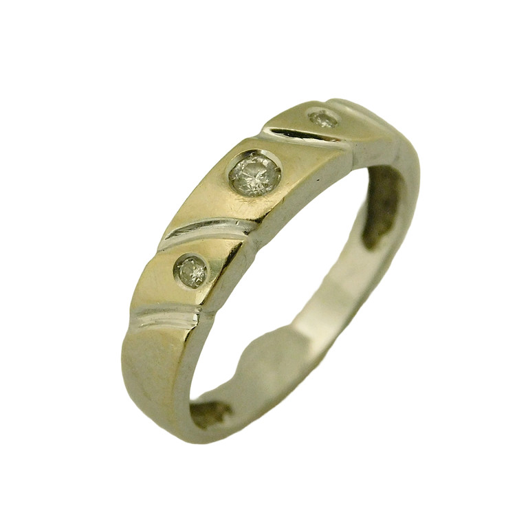 ANILLO ORO BLANCO