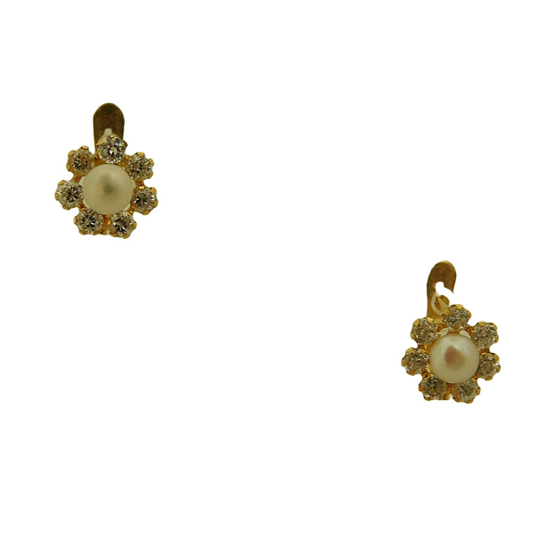 PENDIENTES DISEÑO FLOR