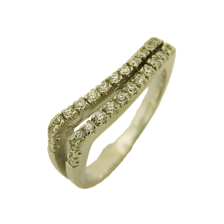 ANILLO ORO BLANCO