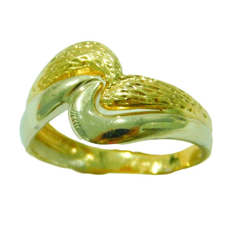 ANILLO BICOLOR ONDAS