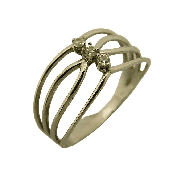 ANILLO ORO BLANCO