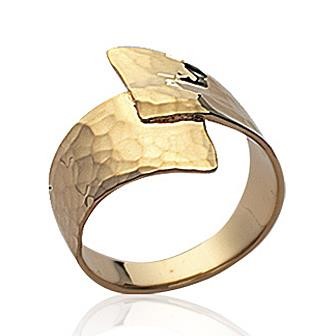 ANILLO PLAQUE ORO 750. 3 MICRAS TALLA-14 (DABRA)