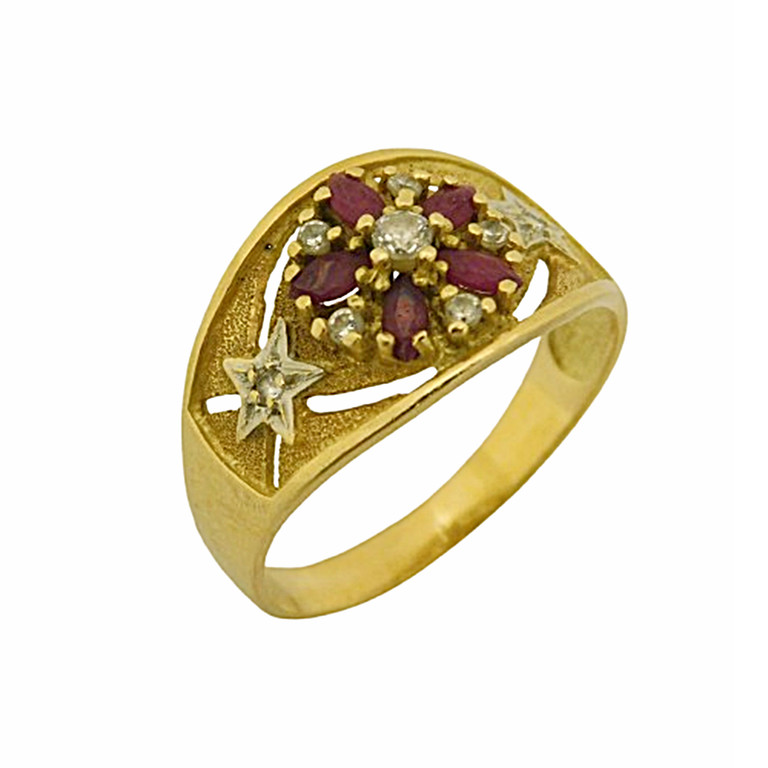 ANILLO CON ESTRELLAS
