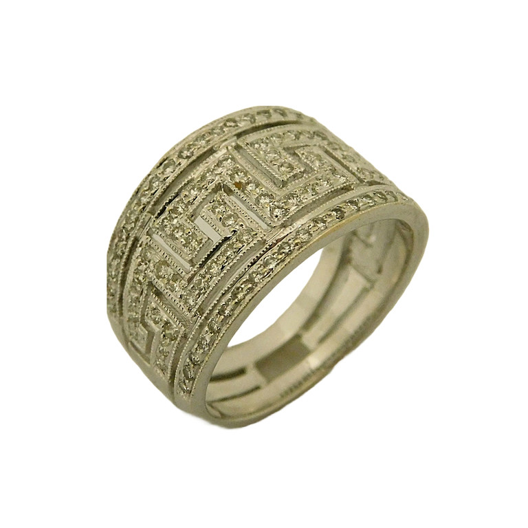 ANILLO CON MOISSANITAS