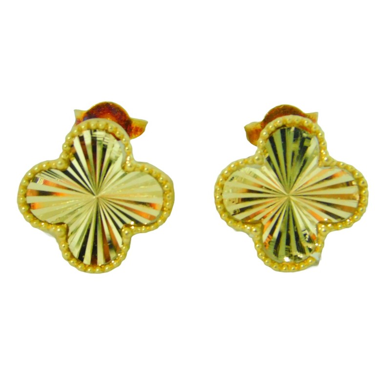 PENDIENTES TREBOL DE ESPIGO