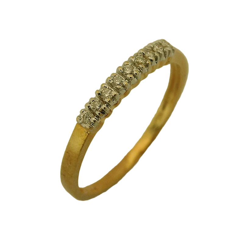 ANILLO CON MOISSANITAS