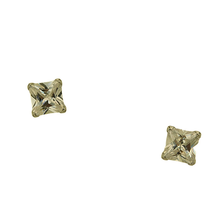 PENDIENTES ORO BLANCO