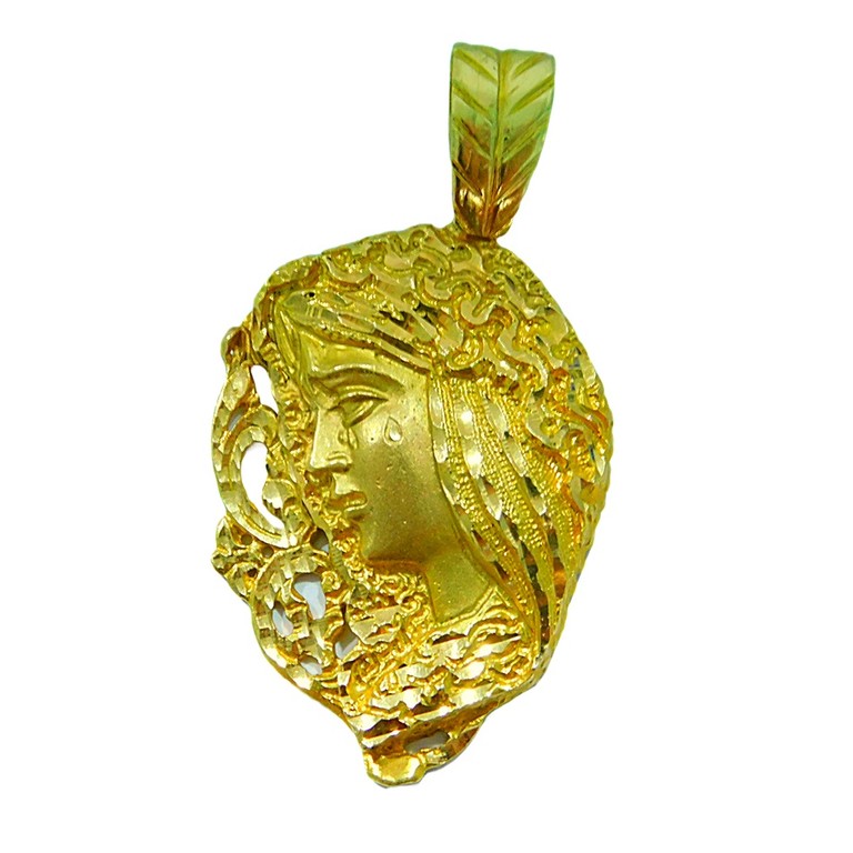 COLGANTE DISEÑO VIRGEN MACARENA LABRADA