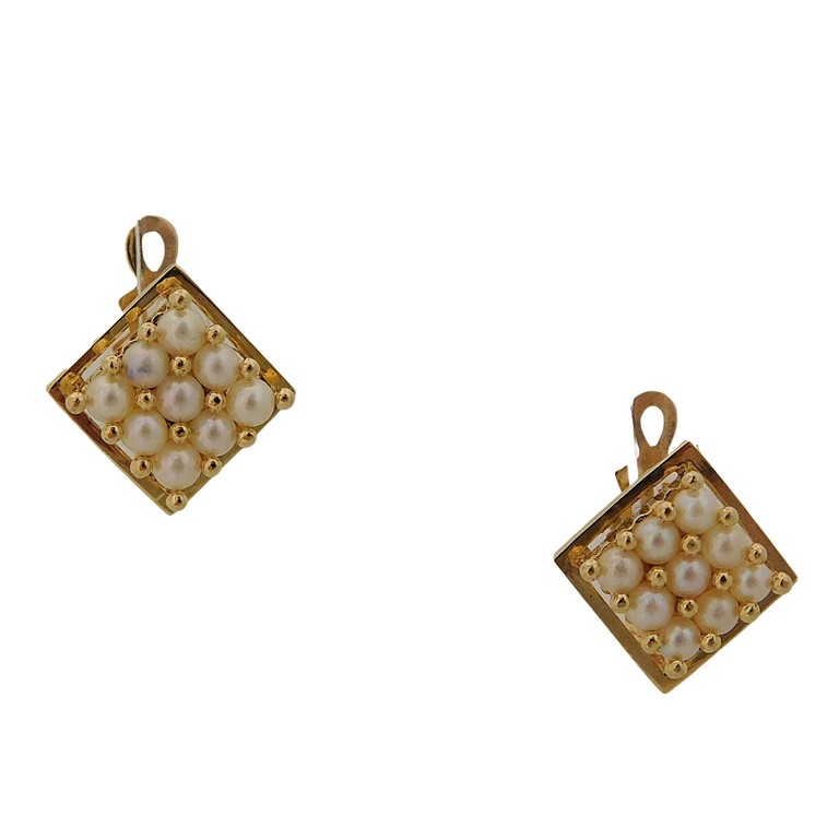 PENDIENTES CON PERLAS