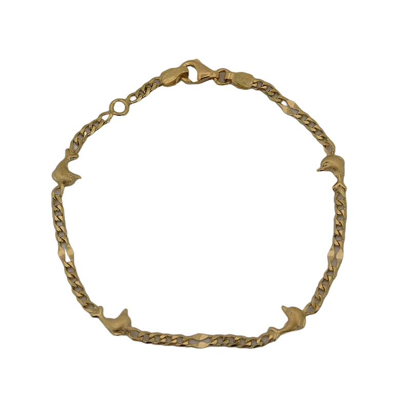 PULSERA CON DELFINES