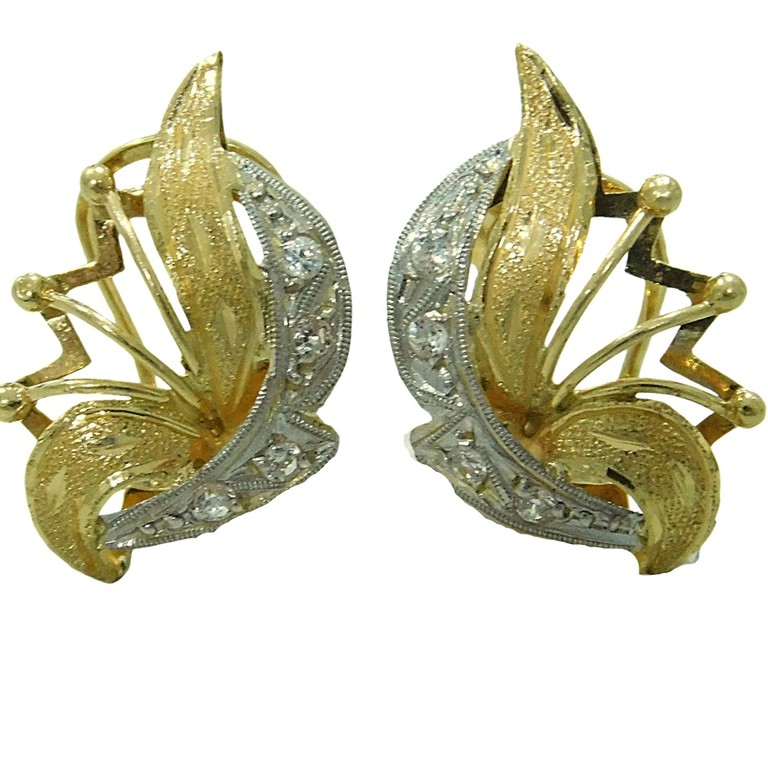 PENDIENTES BICOLOR