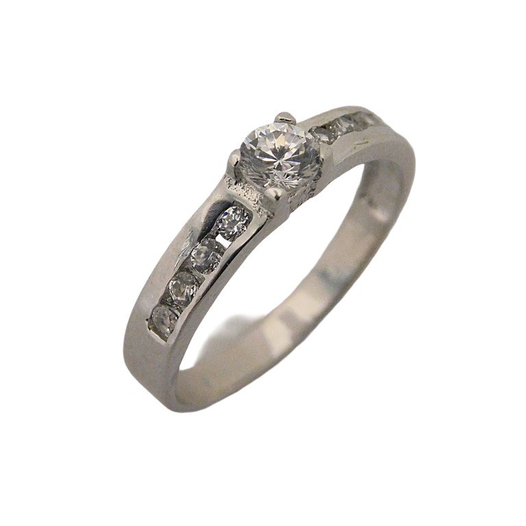 ANILLO ORO BLANCO