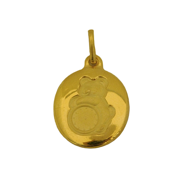 COLGANTE OSITO CON RELOJ