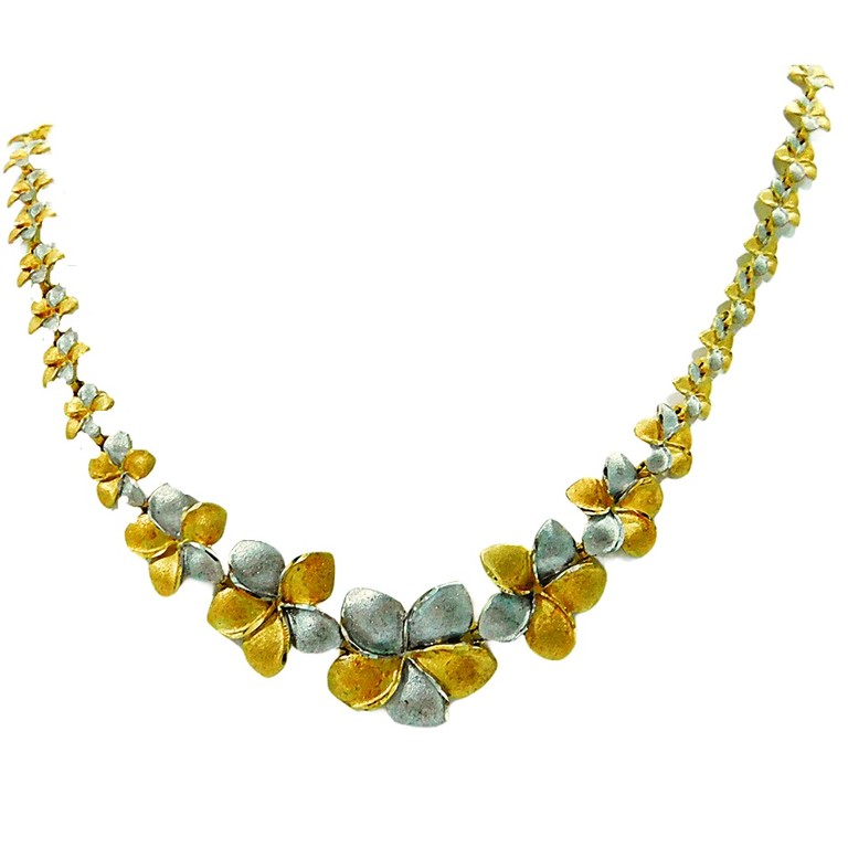 GARGANTILLA BICOLOR FLORES