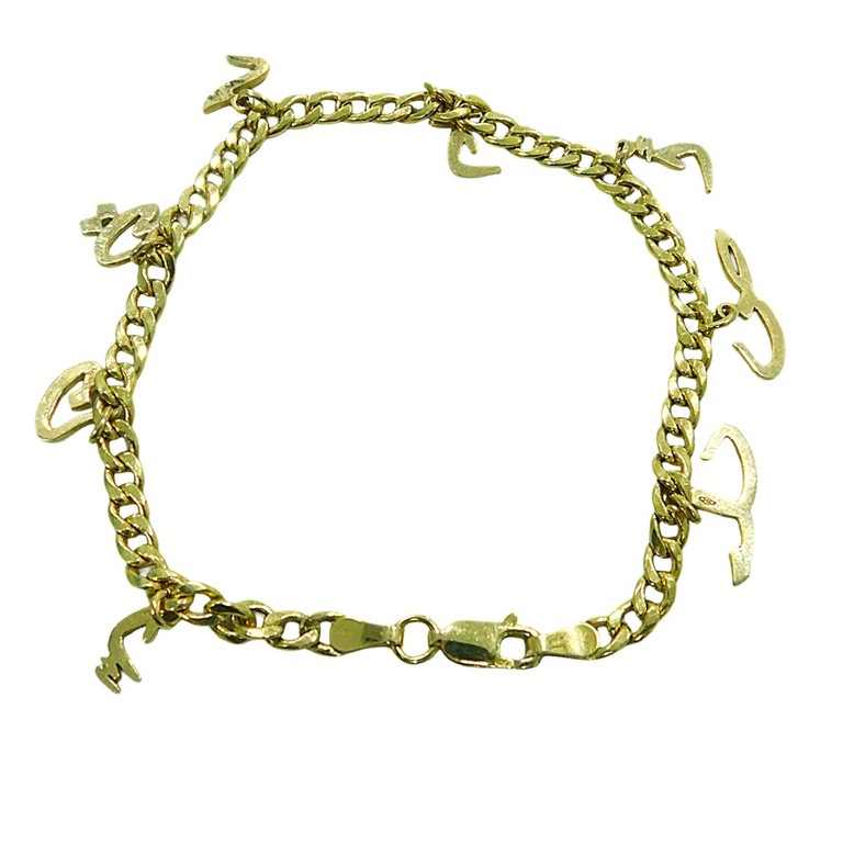 PULSERA LETRAS ARABES