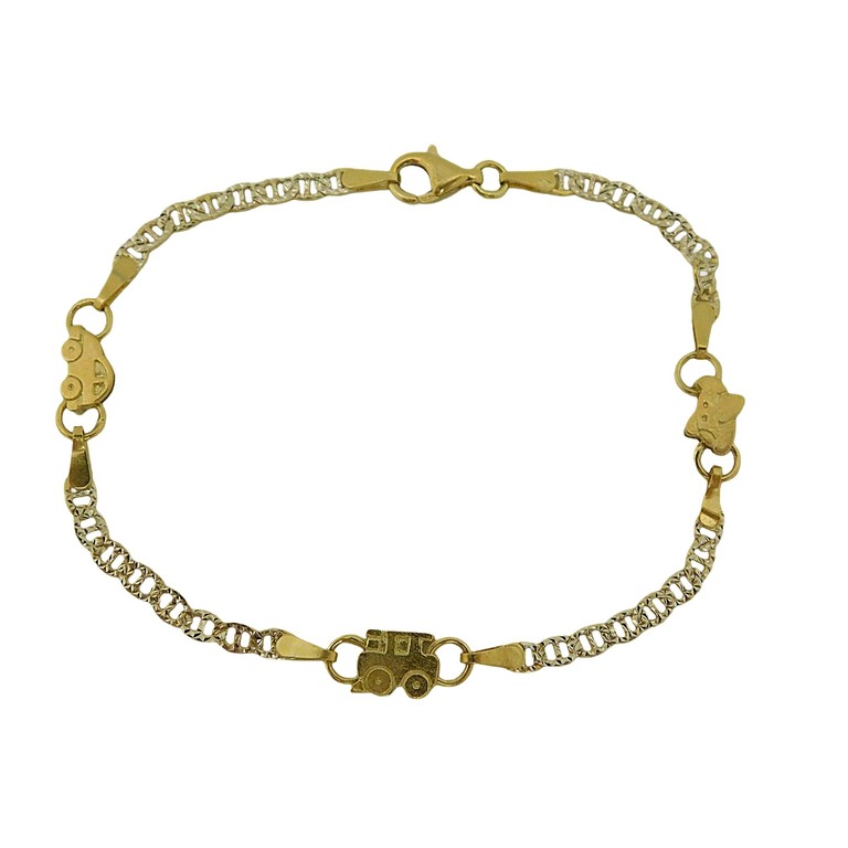 PULSERA CON APLIQUES