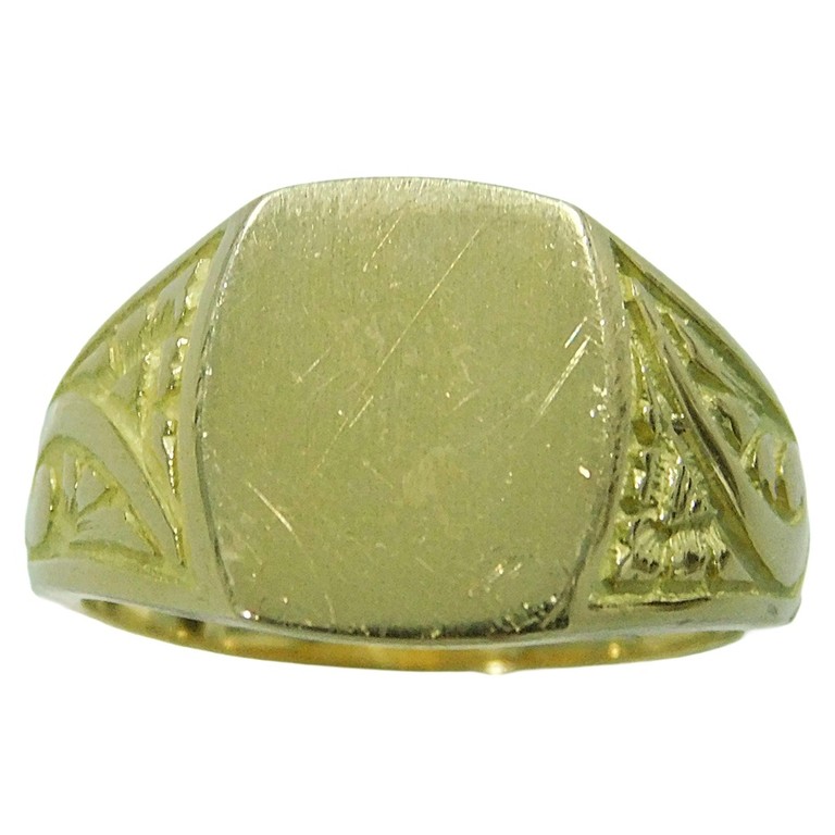 SELLO CUADRADO LABRADO LATERAL