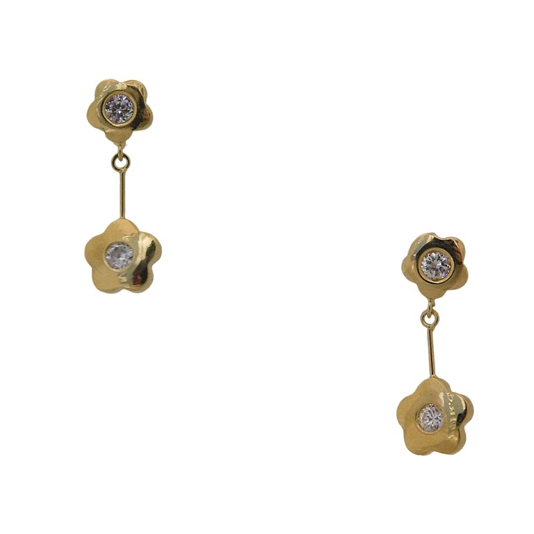 PENDIENTES FLOR