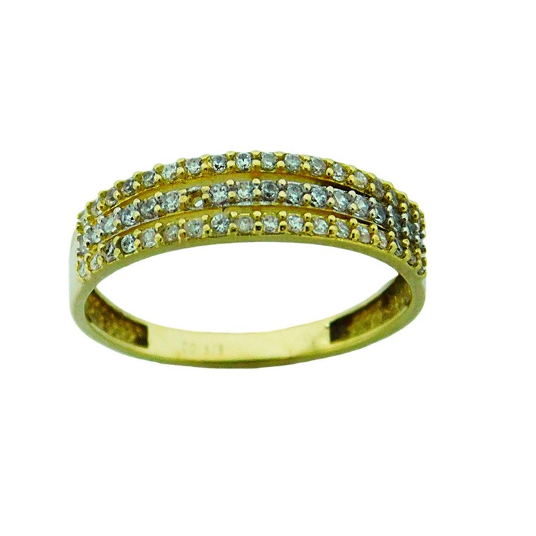 ANILLO TRIPLE CIRCONITAS