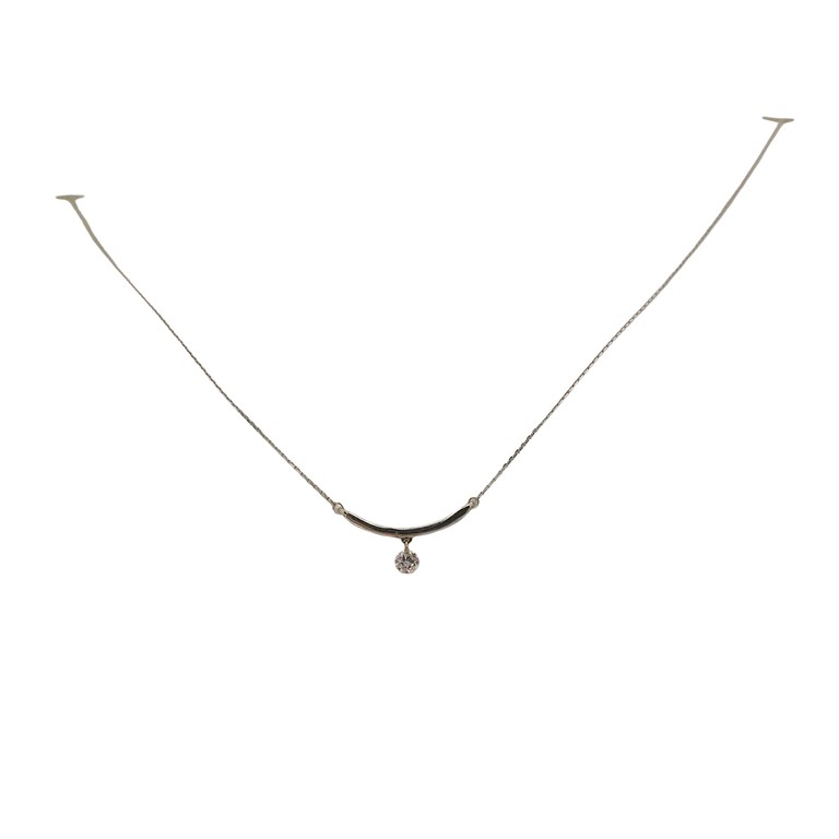 GARGANTILLA ORO BLANCO 42CM