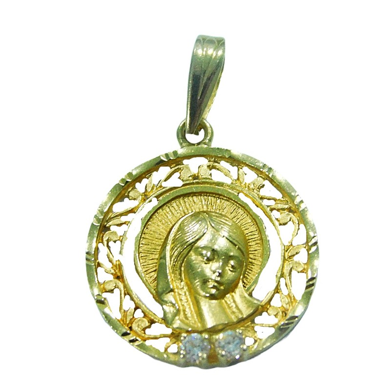 MEDALLA CALADA VIRGEN NIÑA