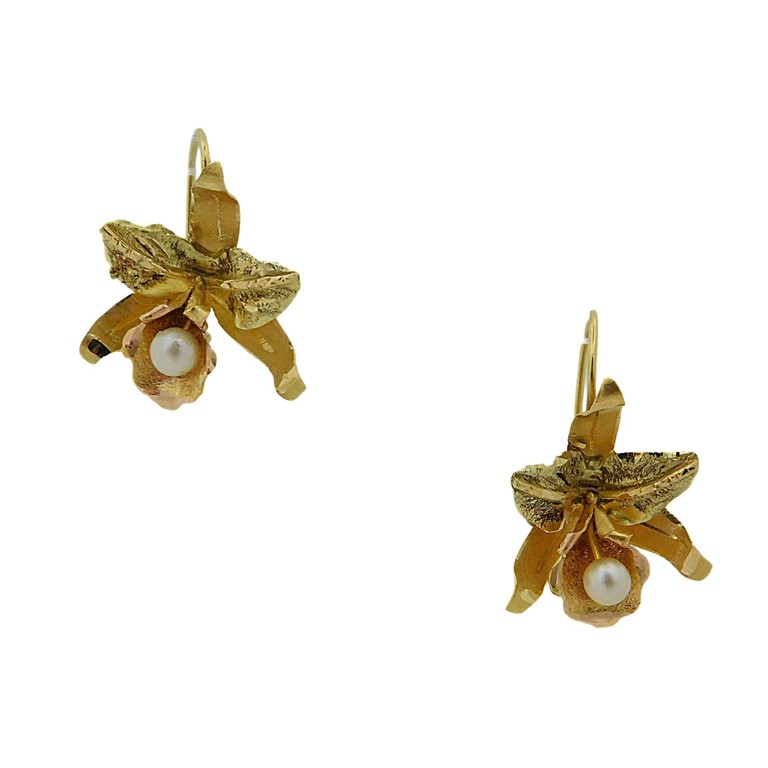 PENDIENTES FLOR