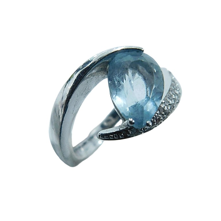 ANILLO ORO BLANCO