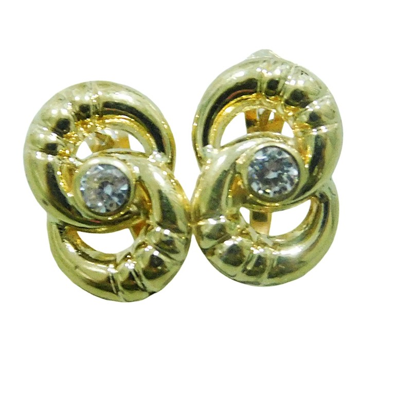 PENDIENTES CIRCONITAS DISEÑO CIRCULAR