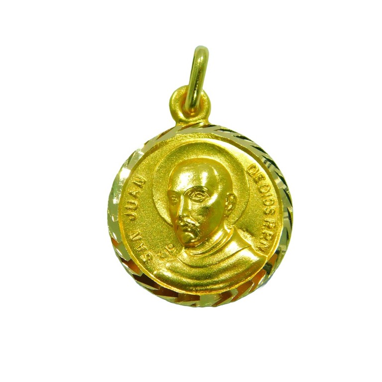 MEDALLA DE SAN JUAN Y Y NIÑO DIOS DE GAUCIN
