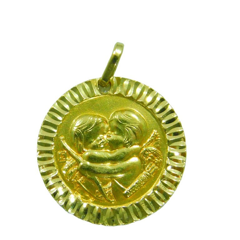 MEDALLA  DE ANGELITOS