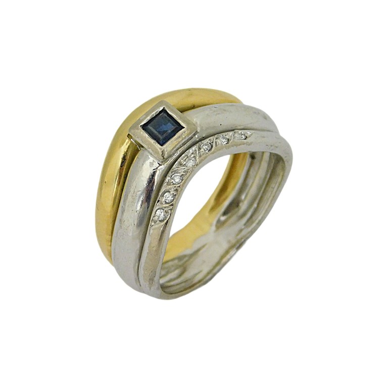 ANILLO BICOLOR