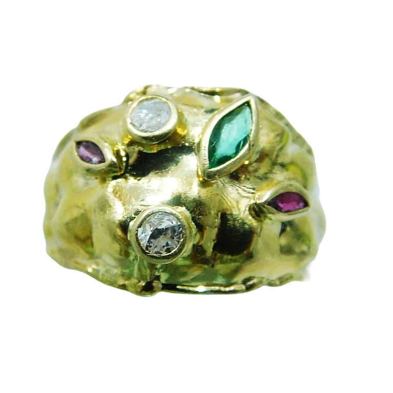 ANILLO  TEXTURA CIRCONITAS