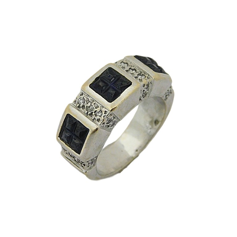 ANILLO ORO BLANCO