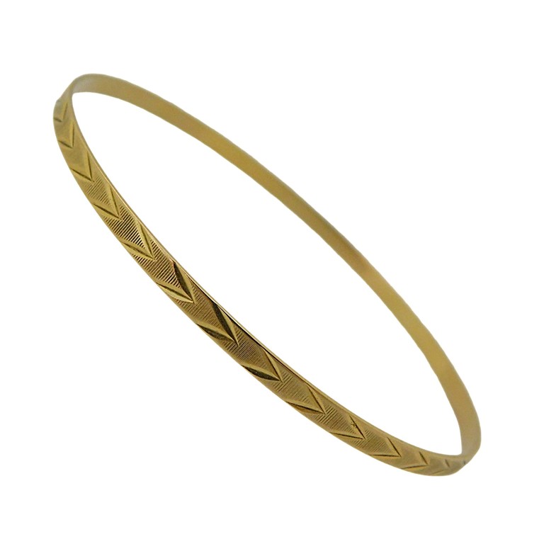 PULSERA RIGIDA TALLADA