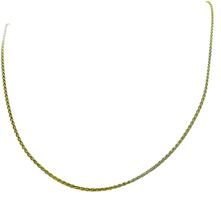 CADENA TRENZADA 54CM