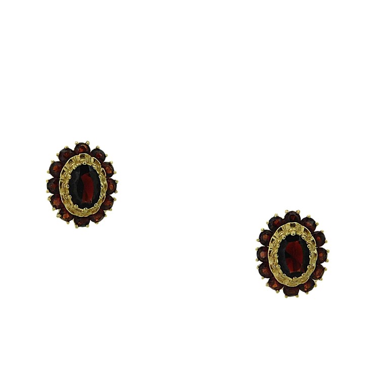 PENDIENTES OVALADOS