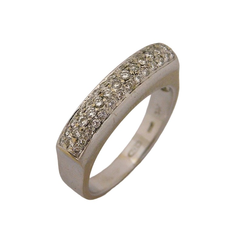 ANILLO ORO BLANCO