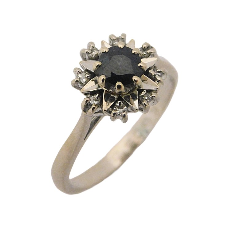 ANILLO CON MOISSANITAS